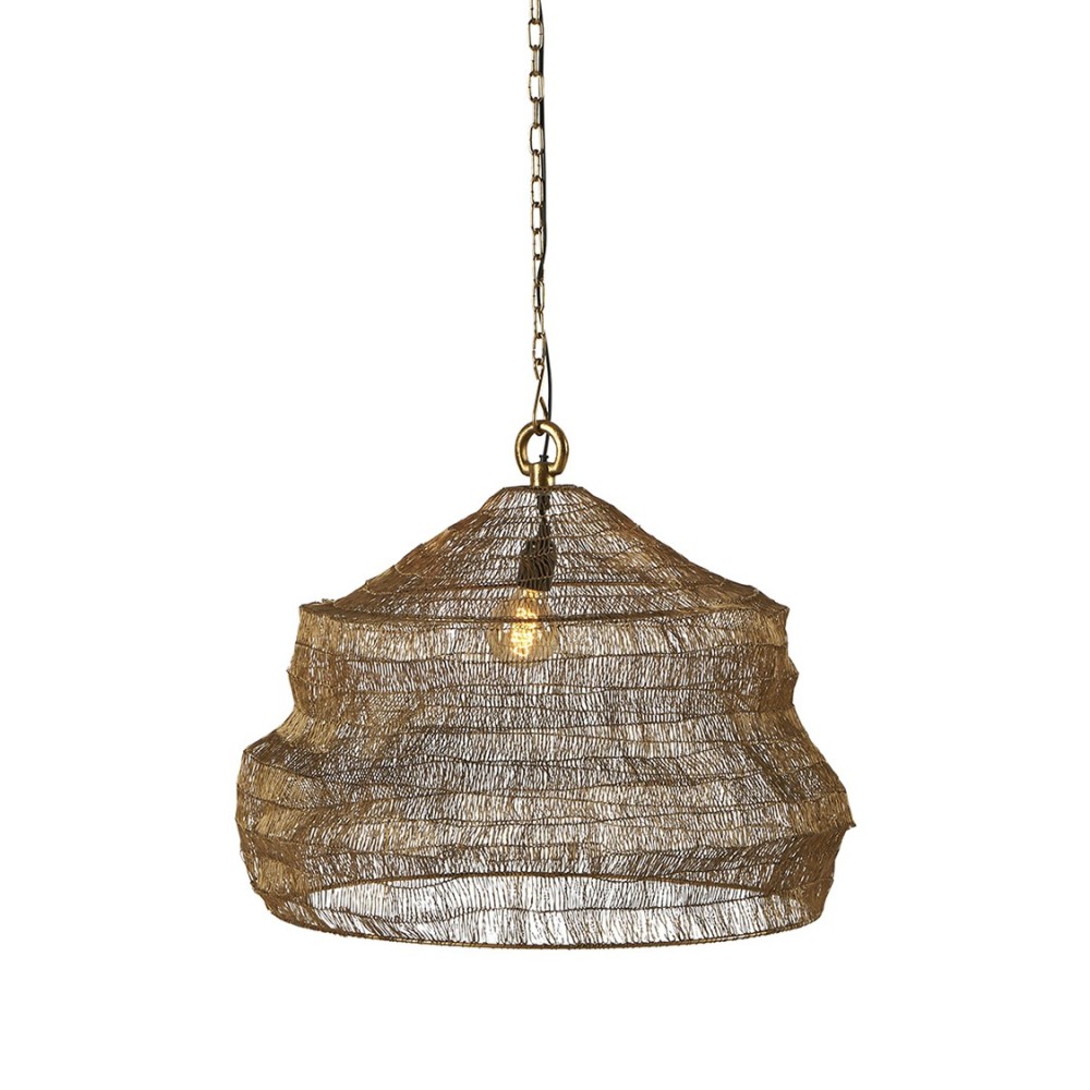 Suspension maille en fer, D.60 cm