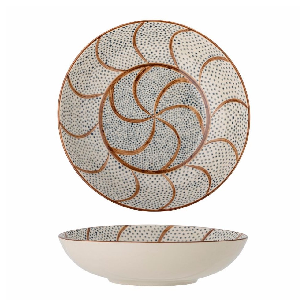 Saladier peint à la main