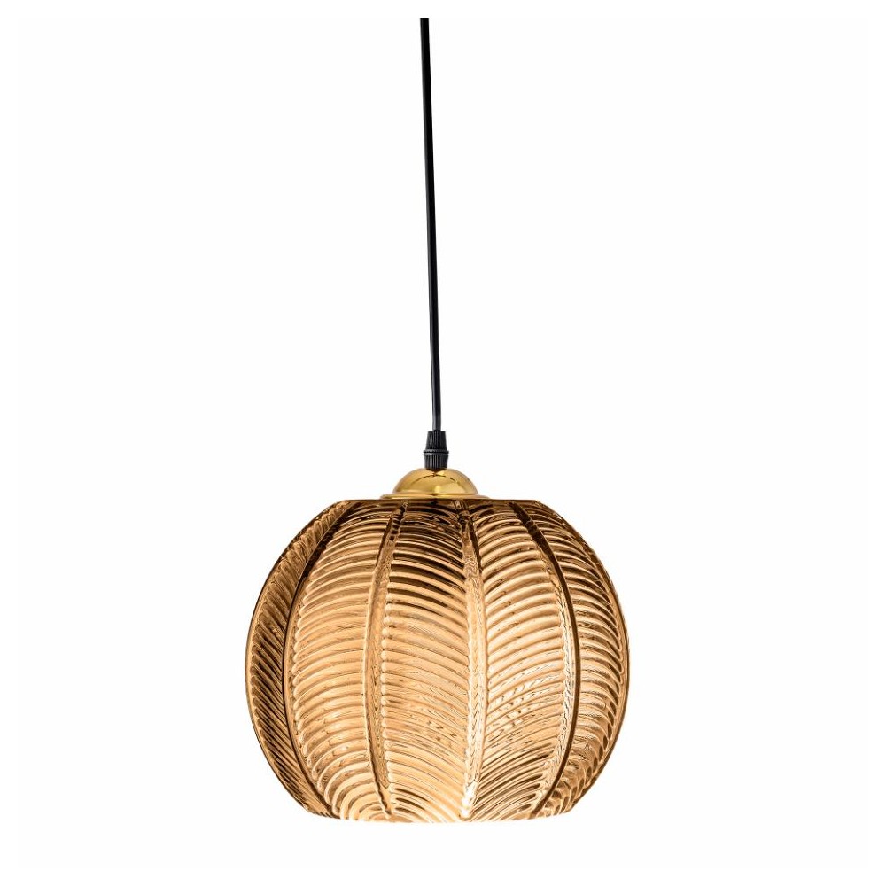 Suspension verre vintage