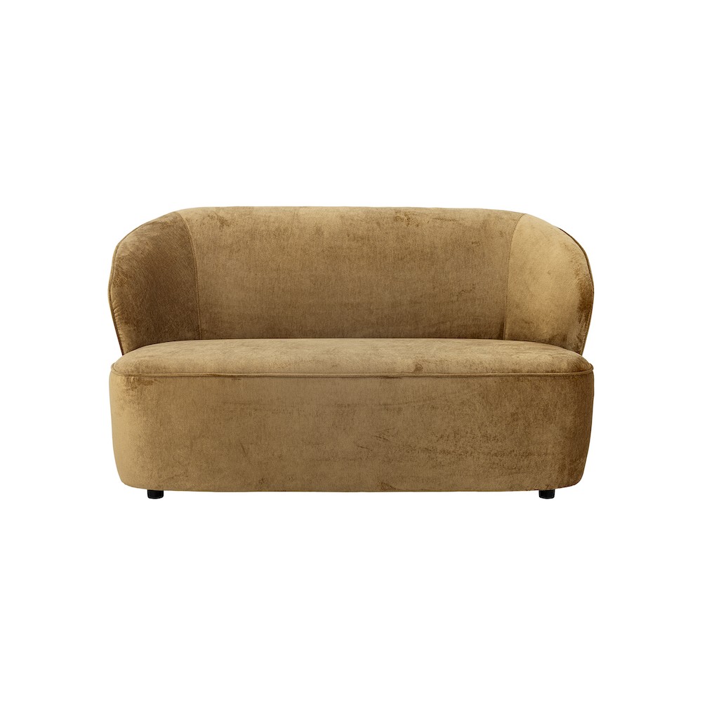 Canapé compact en velours