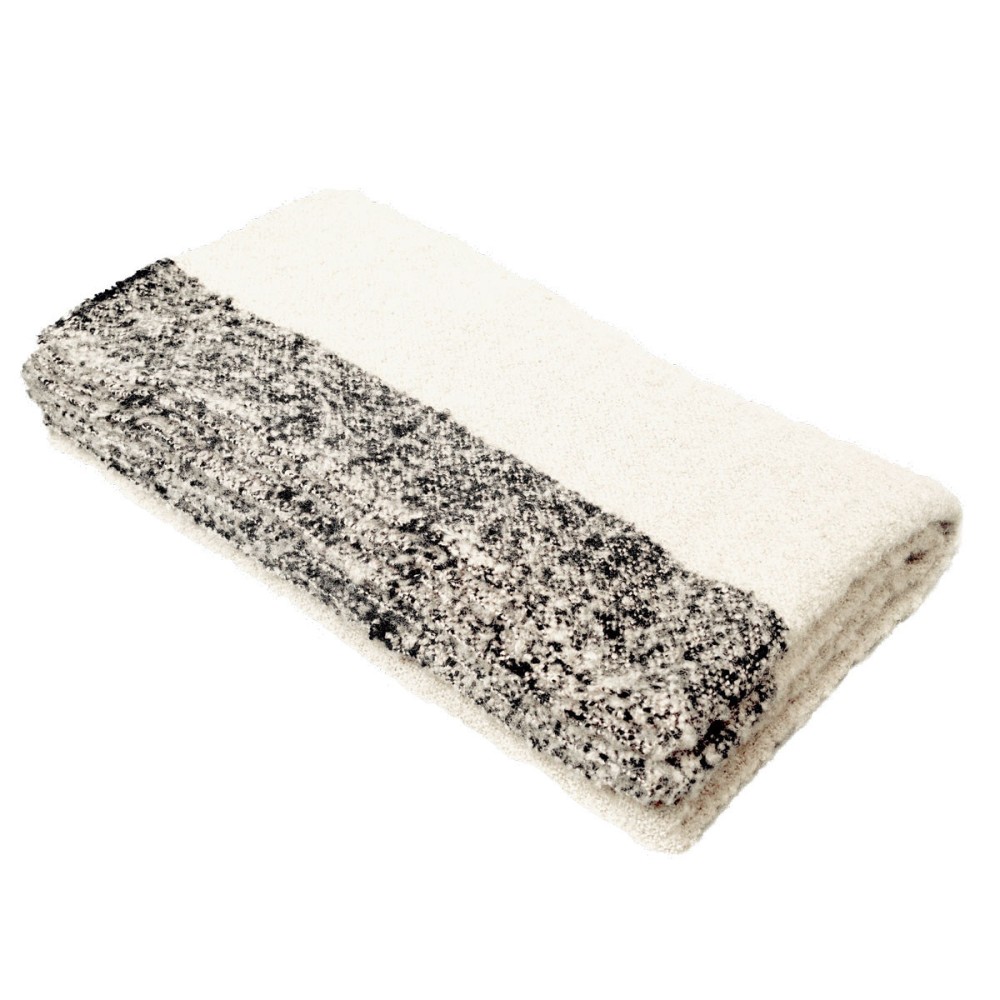 Plaid Aspen 130x200 | Ivoire