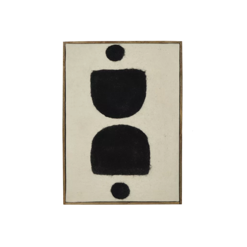 Tableau en laine Wooly