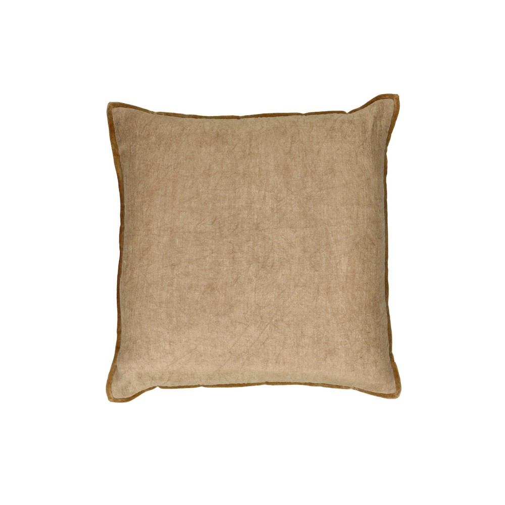 Coussin Alpha opposite ocre