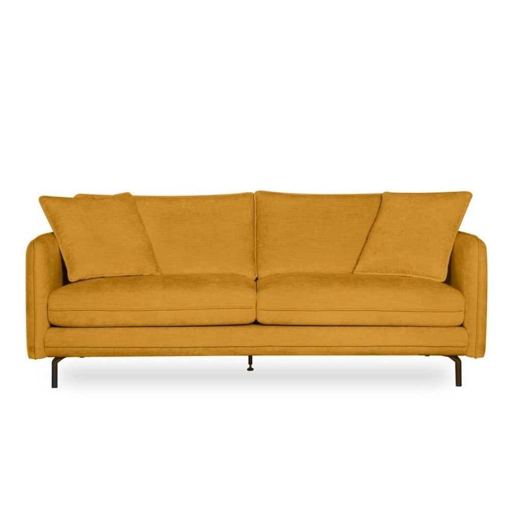 Canapé Modène 3pl. jaune