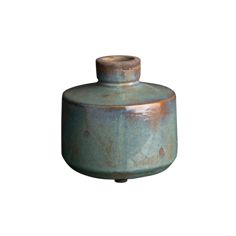 Vase bouteille Gris bleu