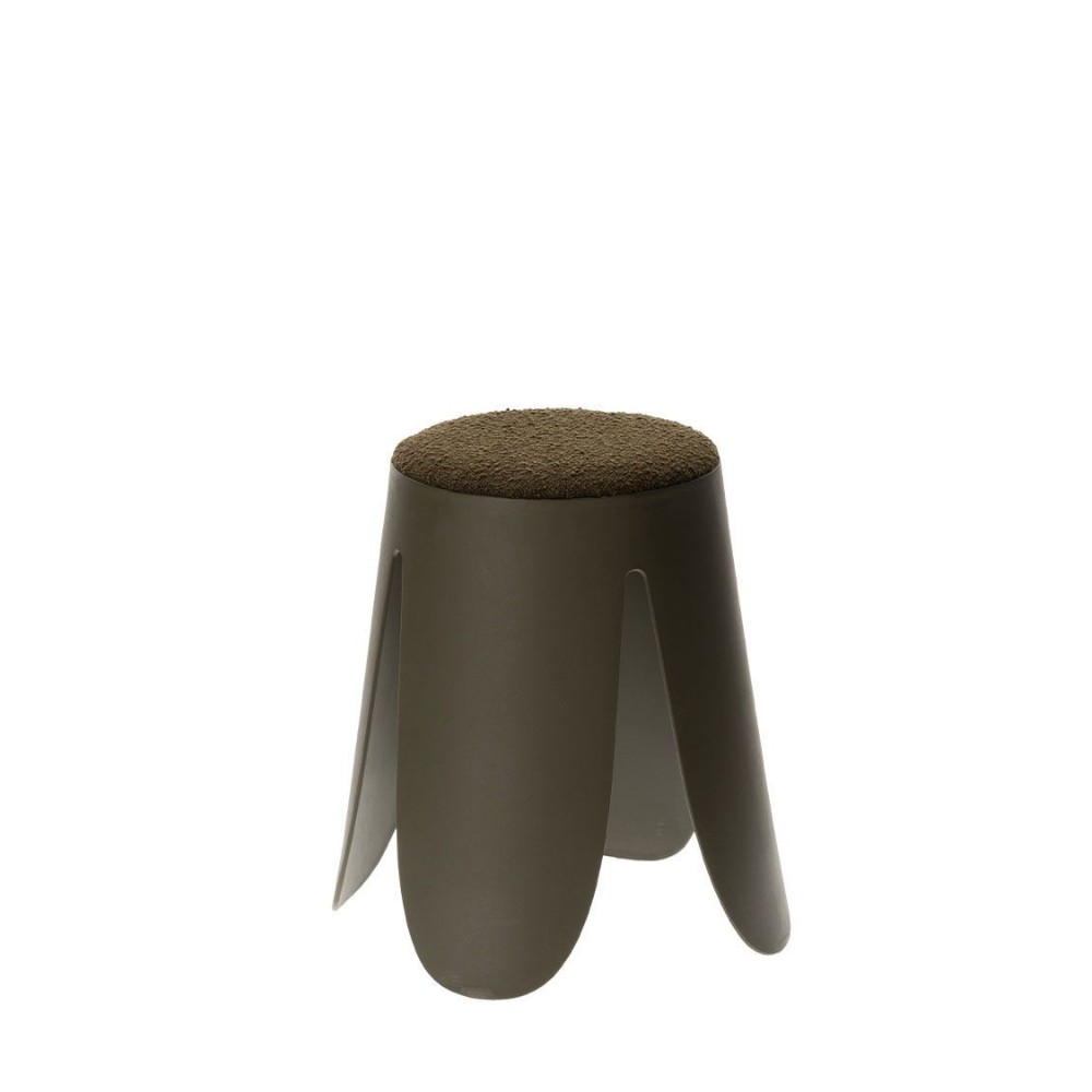 Set de 2 tabourets kaki