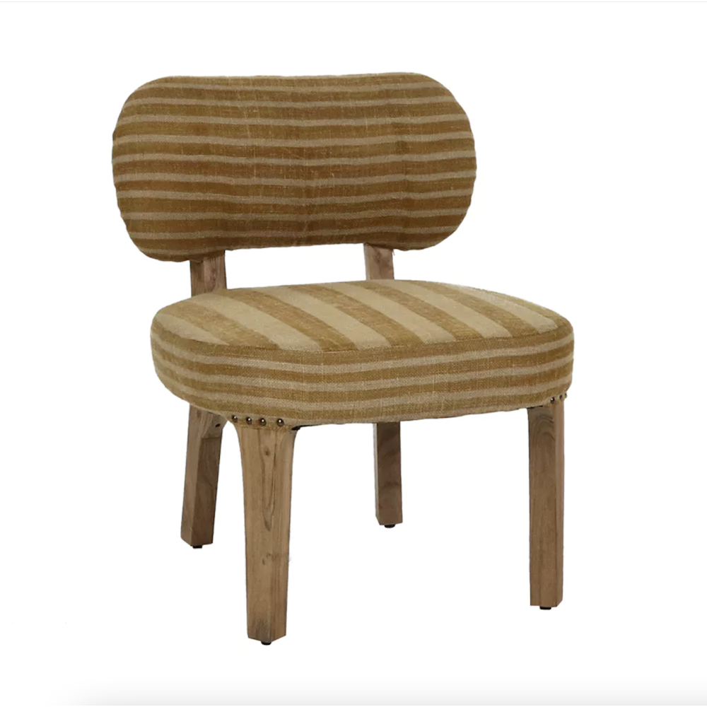 Fauteuil Brindisi ocre