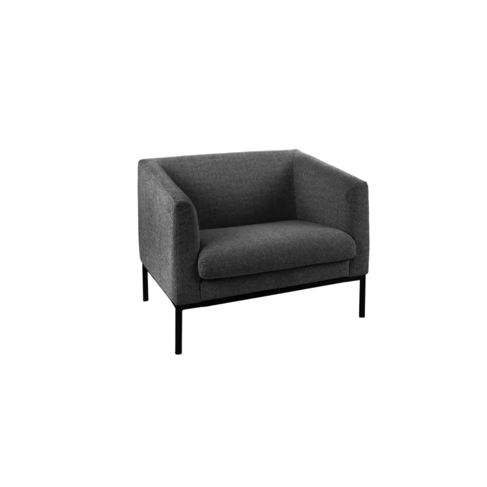 Grand fauteuil Cony anthracite