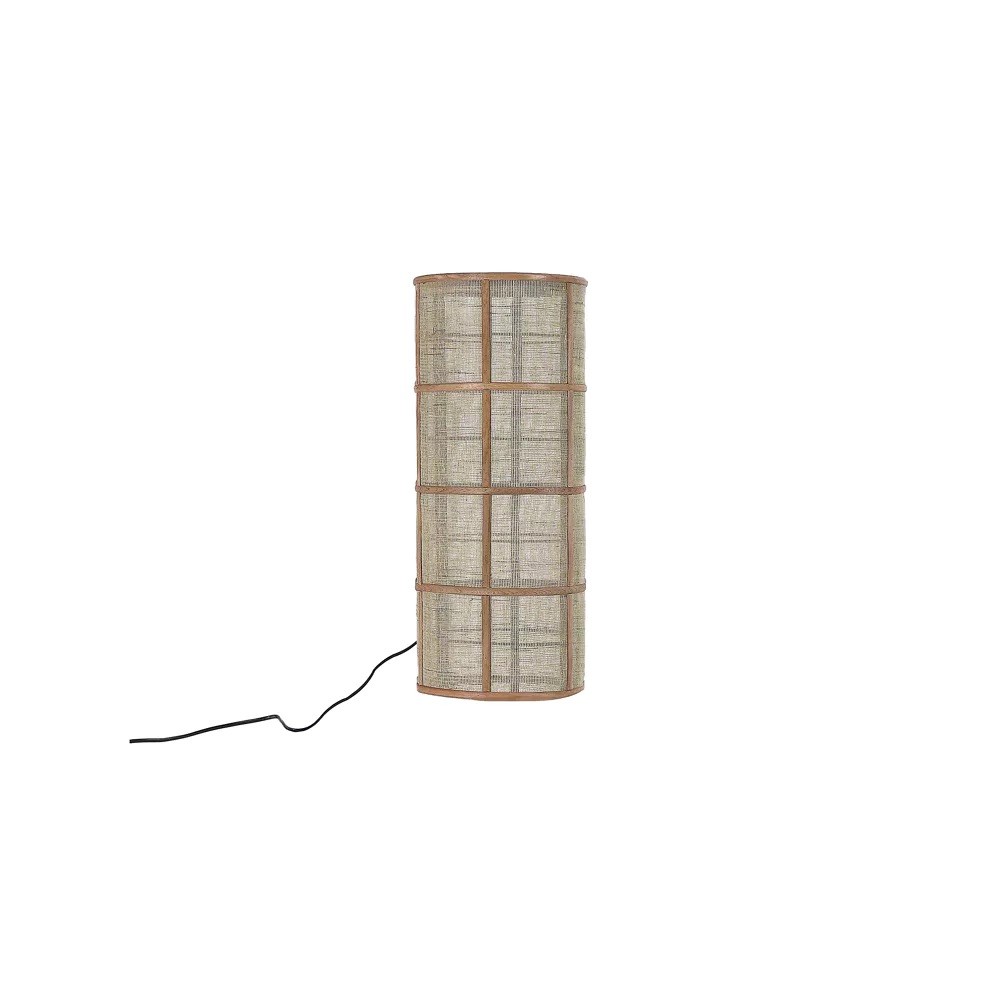 lampadaire Khong en bambou et lin - Taille S