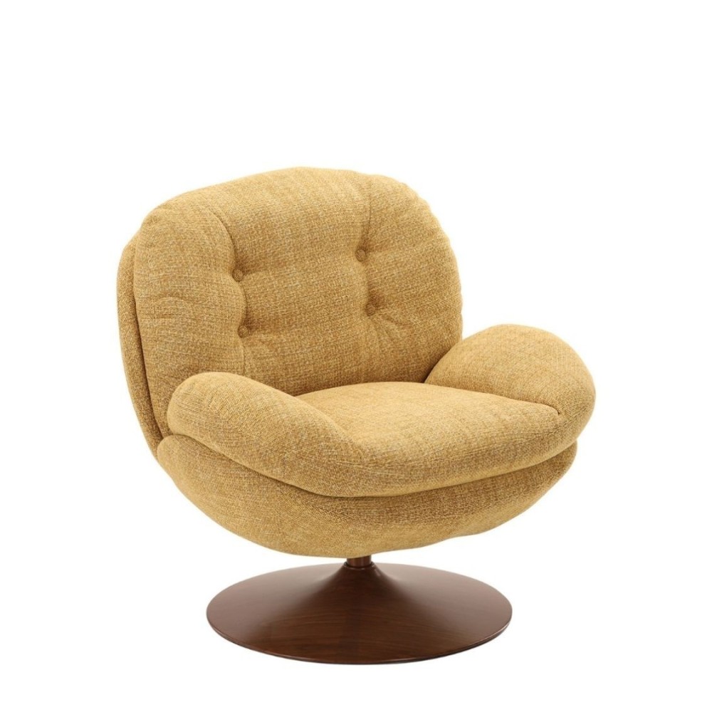 Fauteuil Memento Moutarde