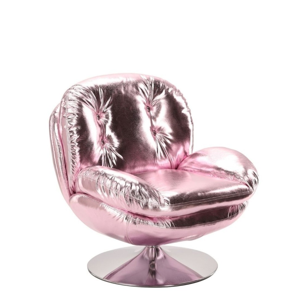 Fauteuil Memento Rose brillant