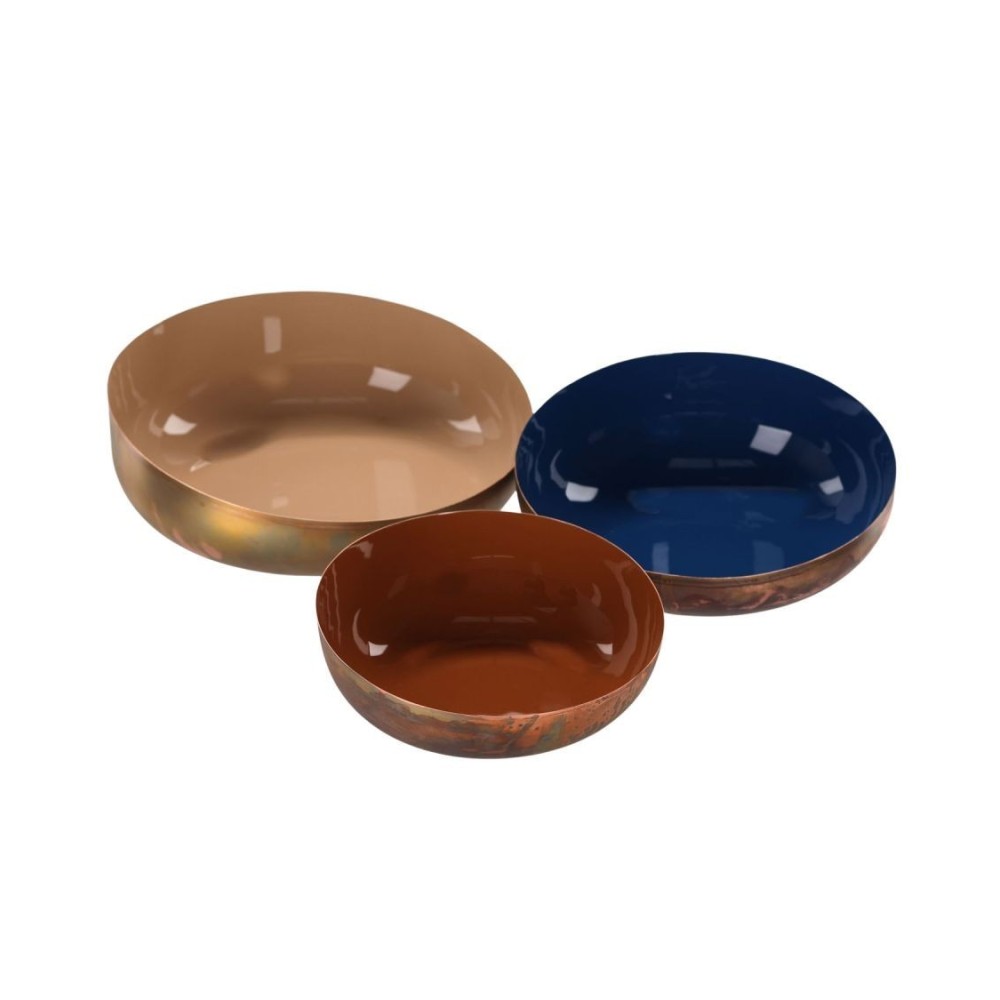 Coupes décoratives colorées